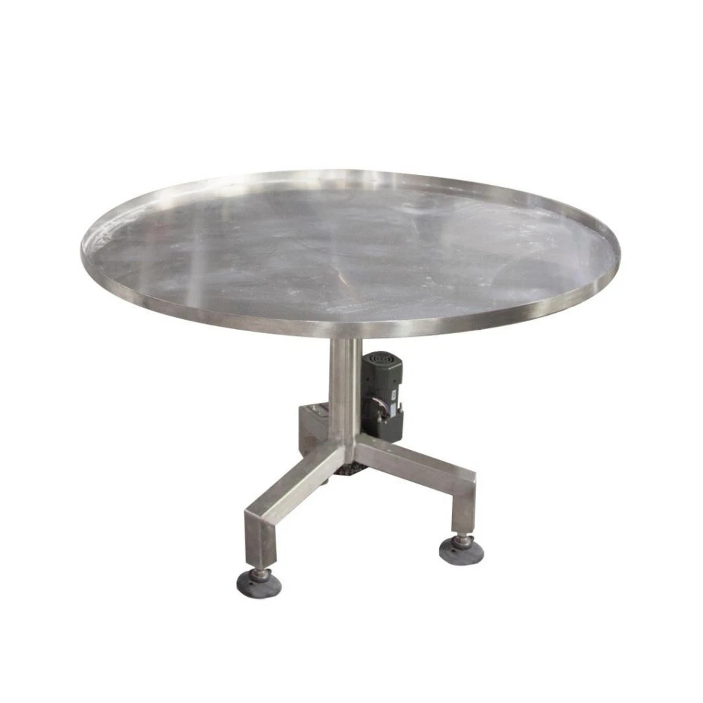 Mesa de acumulaci&oacute;n giratoria